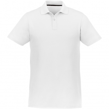 Logo trade advertising products image of: Helios short sleeve men's polo