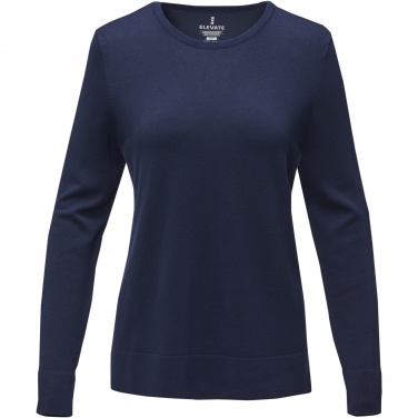 Logo trade business gifts image of: Merrit women's crewneck pullover