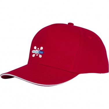 Logotrade advertising product image of: Ceto 5 panel sandwich cap