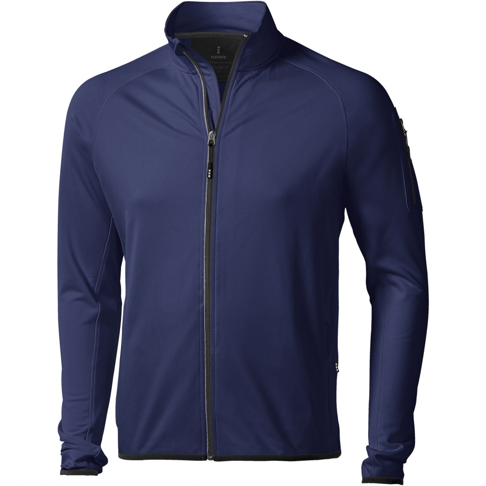Logotrade promotional products photo of: Mani men's performance full zip fleece jacket