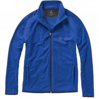 Logo trade promotional merchandise photo of: Brossard men's full zip fleece jacket