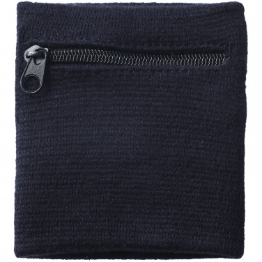 Logo trade business gift photo of: Brisky performance wristband with zippered pocket