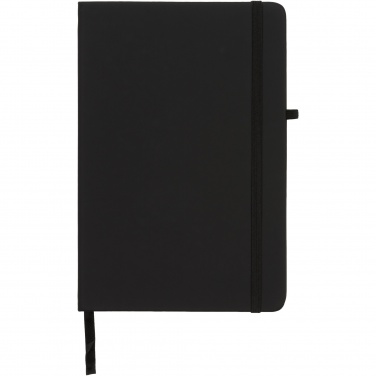 Logo trade business gift photo of: Noir medium notebook