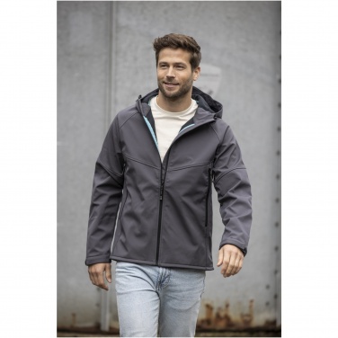 Logotrade business gift image of: Coltan men’s GRS recycled softshell jacket