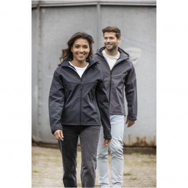 Logo trade advertising products image of: Coltan women’s GRS recycled softshell jacket