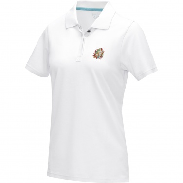 Logotrade promotional item image of: Graphite short sleeve women’s organic polo