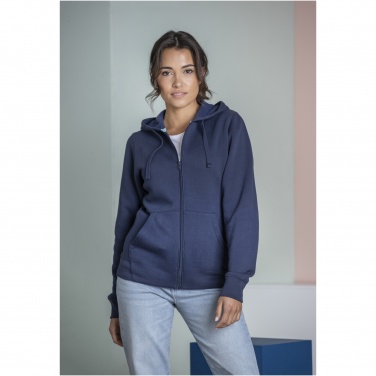 Logo trade corporate gift photo of: Ruby women’s organic recycled full zip hoodie