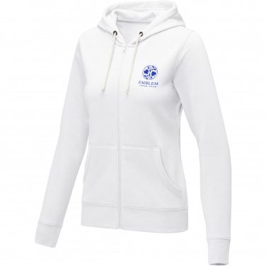 Logo trade corporate gift photo of: Theron women’s full zip hoodie