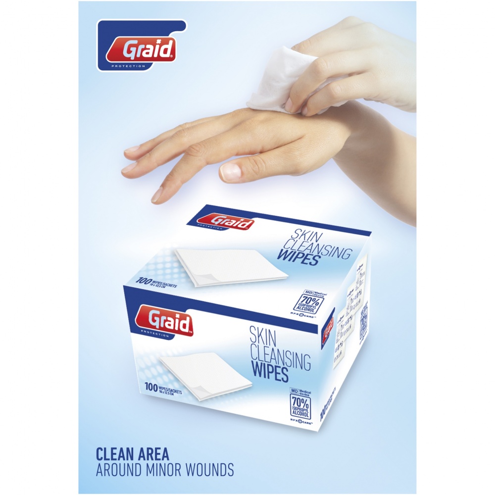 Logo trade advertising products picture of: Elisabeth cleansing wipes