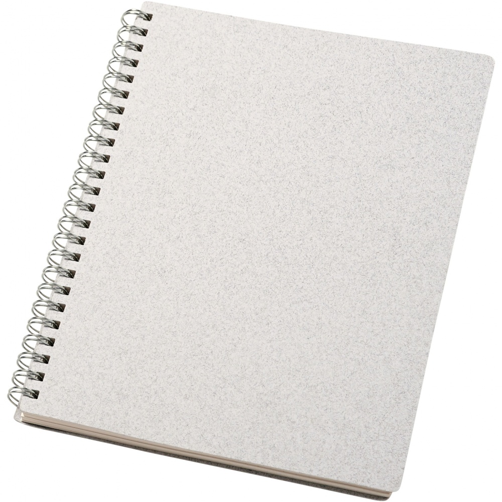 Logotrade advertising product picture of: Bianco A5 size wire-o notebook