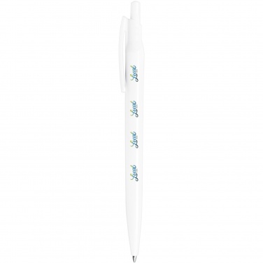 Logo trade promotional merchandise picture of: Alessio ballpoint pen made of recycled PET plastic