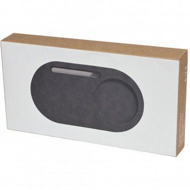 Logotrade promotional giveaway image of: Klip 5W wireless charging desk organizer