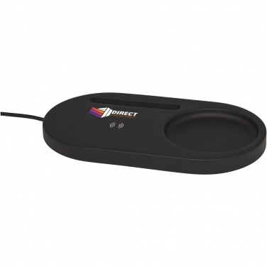 Logo trade corporate gift photo of: Klip 5W wireless charging desk organizer