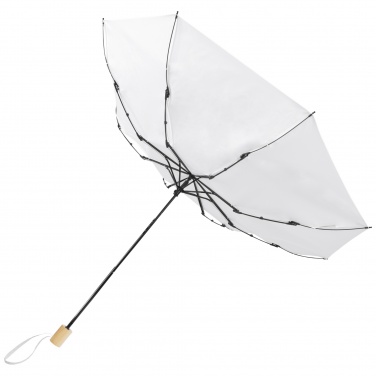 Logotrade promotional item picture of: Birgit 21'' foldable windproof recycled PET umbrella