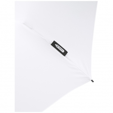 Logo trade promotional giveaway photo of: Birgit 21'' foldable windproof recycled PET umbrella