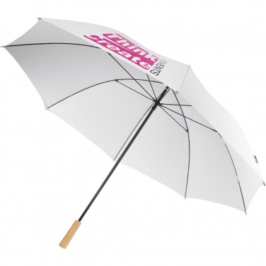 Logo trade corporate gift photo of: Romee 30'' windproof recycled PET golf umbrella