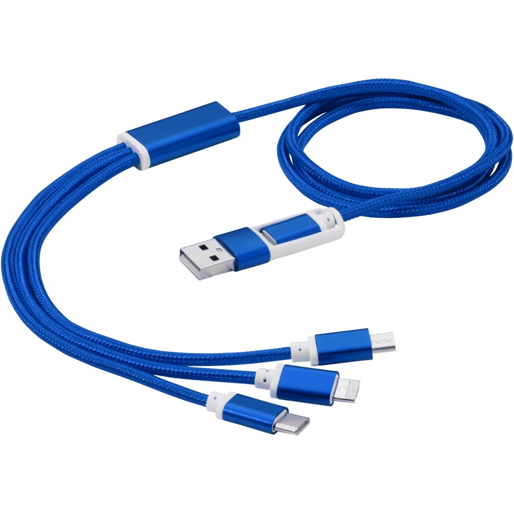 Logotrade promotional product picture of: Versatile 5-in-1 charging cable