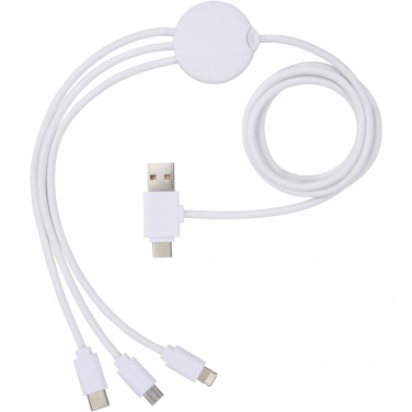 Logotrade promotional merchandise picture of: Pure 5-in-1 charging cable with antibacterial additive