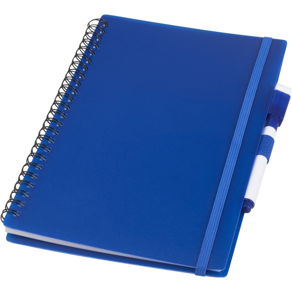 Logo trade corporate gifts picture of: Pebbles reference reusable notebook