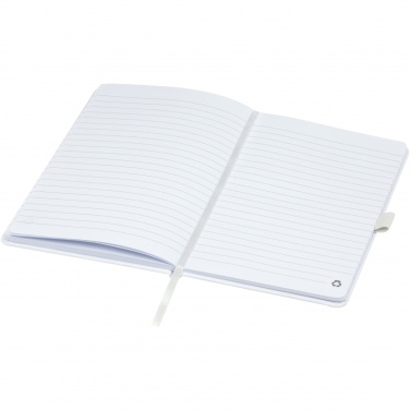 Logotrade promotional products photo of: Honua A5 recycled paper notebook with recycled PET cover