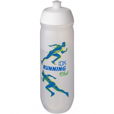 Logotrade promotional giveaways photo of: HydroFlex™ Clear 750 ml squeezy sport bottle
