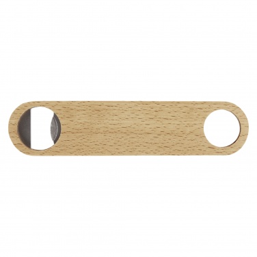 Logotrade promotional product image of: Origina wooden bottle opener