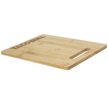 Logo trade promotional gifts image of: Basso bamboo cutting board