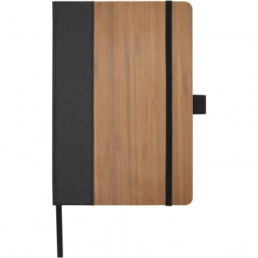 Logo trade corporate gifts image of: Note A5 bamboo notebook