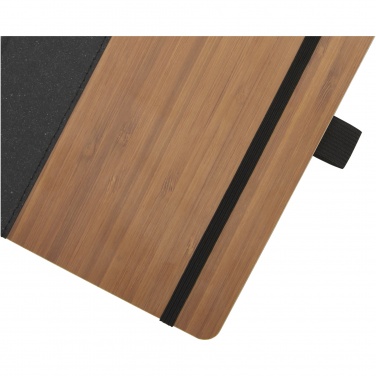 Logo trade promotional gifts image of: Note A5 bamboo notebook