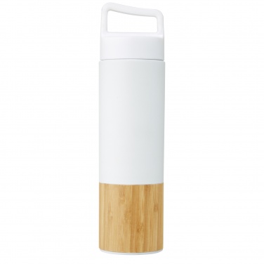 Logo trade promotional product photo of: Torne 540 ml  stainless steel bottle with bamboo outer wall