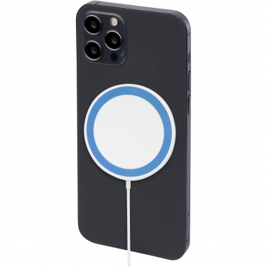 Logo trade corporate gift photo of: Peak 10W magnetic wireless charging pad