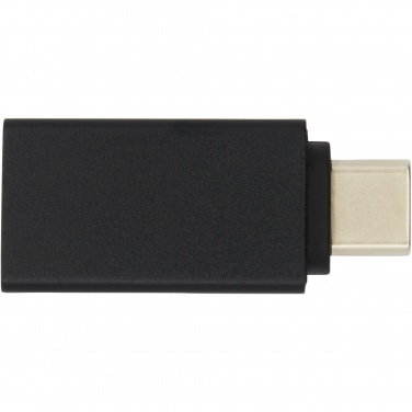 Logo trade promotional gifts image of: ADAPT aluminum USB-C to USB-A 3.0 adapter