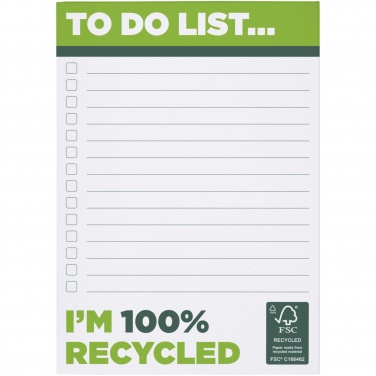 Logotrade promotional merchandise photo of: Desk-Mate® A6 recycled notepad