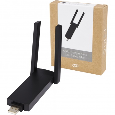 Logo trade promotional merchandise image of: ADAPT single band Wi-Fi extender