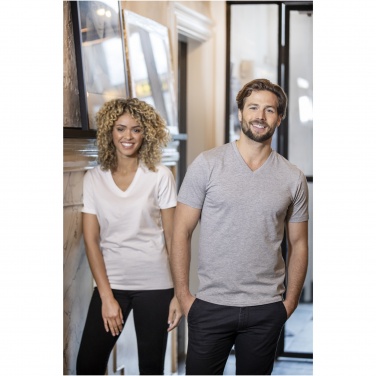 Logo trade business gift photo of: Somoto short sleeve men's V-neck t-shirt 