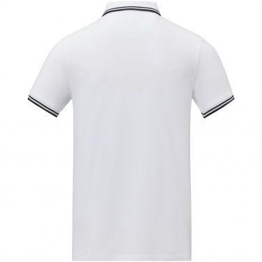 Logo trade promotional giveaways image of: Amarago short sleeve men's tipping polo