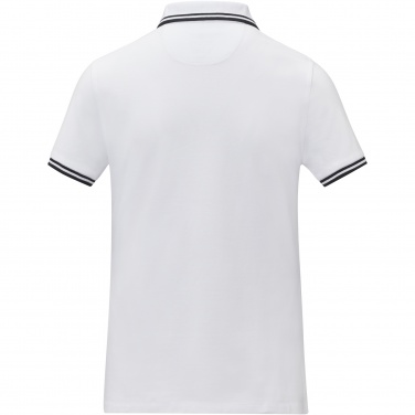 Logo trade corporate gift photo of: Amarago short sleeve women's tipping polo