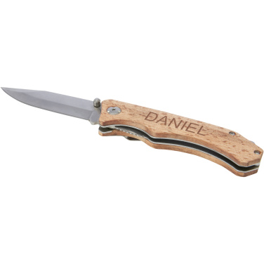 Logo trade promotional gifts image of: Dave pocket knife with belt clip