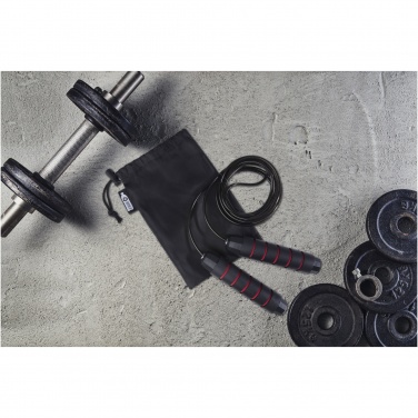 Logo trade corporate gifts picture of: Austin soft skipping rope in recycled PET pouch