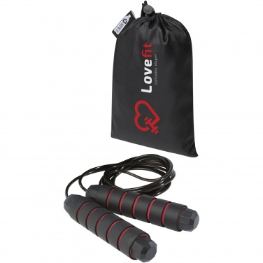 Logotrade promotional items photo of: Austin soft skipping rope in recycled PET pouch