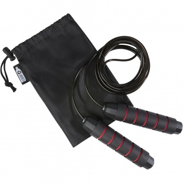 Logo trade advertising products picture of: Austin soft skipping rope in recycled PET pouch