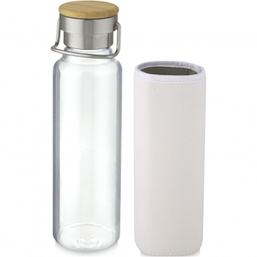 Logo trade promotional giveaways picture of: Thor 660 ml glass bottle with neoprene sleeve
