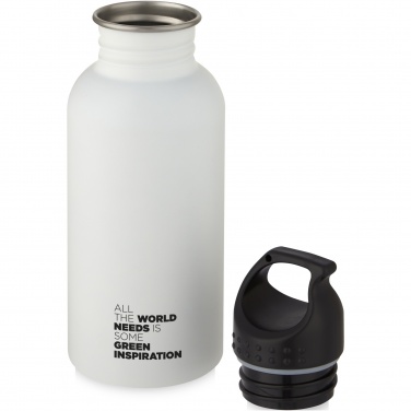 Logo trade business gift photo of: Luca 500 ml stainless steel water bottle