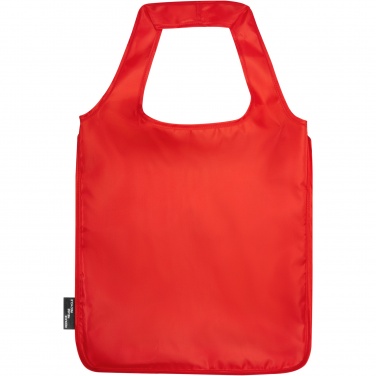 Logo trade promotional gift photo of: Ash RPET large foldable tote bag 14L