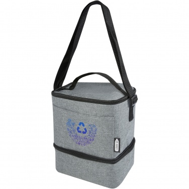 Logotrade promotional giveaway picture of: Tundra 9-can GRS RPET lunch cooler bag 9L