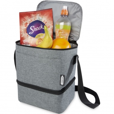 Logotrade promotional product image of: Tundra 9-can GRS RPET lunch cooler bag 9L