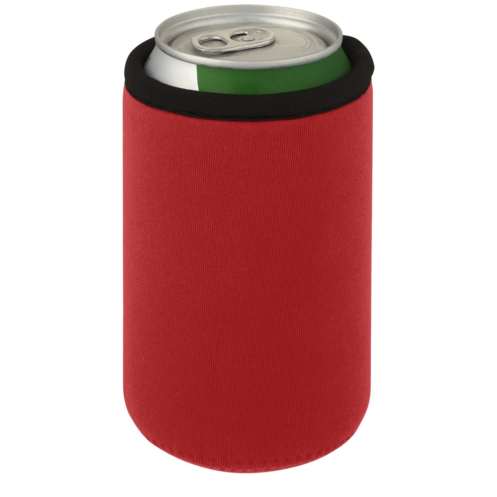 Logo trade promotional giveaways picture of: Vrie recycled neoprene can sleeve holder
