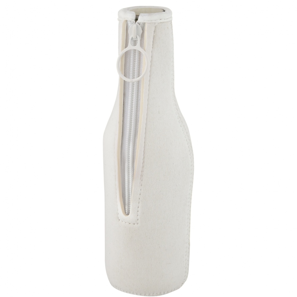 Logo trade promotional merchandise photo of: Fris recycled neoprene bottle sleeve holder