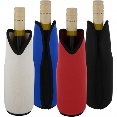 Logo trade promotional giveaway photo of: Noun recycled neoprene wine sleeve holder