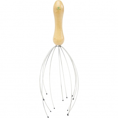Logotrade corporate gift picture of: Hator bamboo head massager
